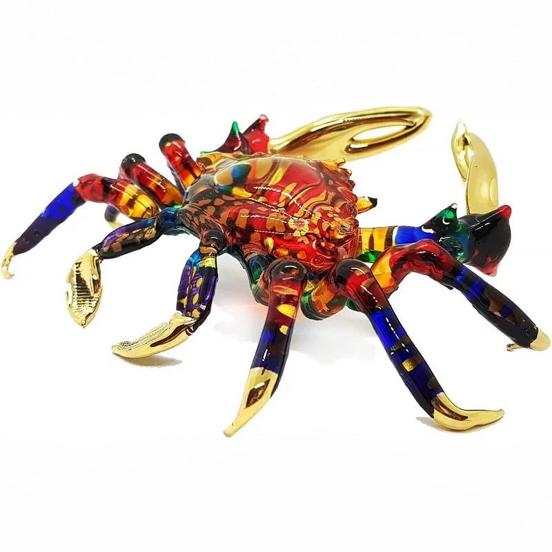 Barbados Art Glass Crab