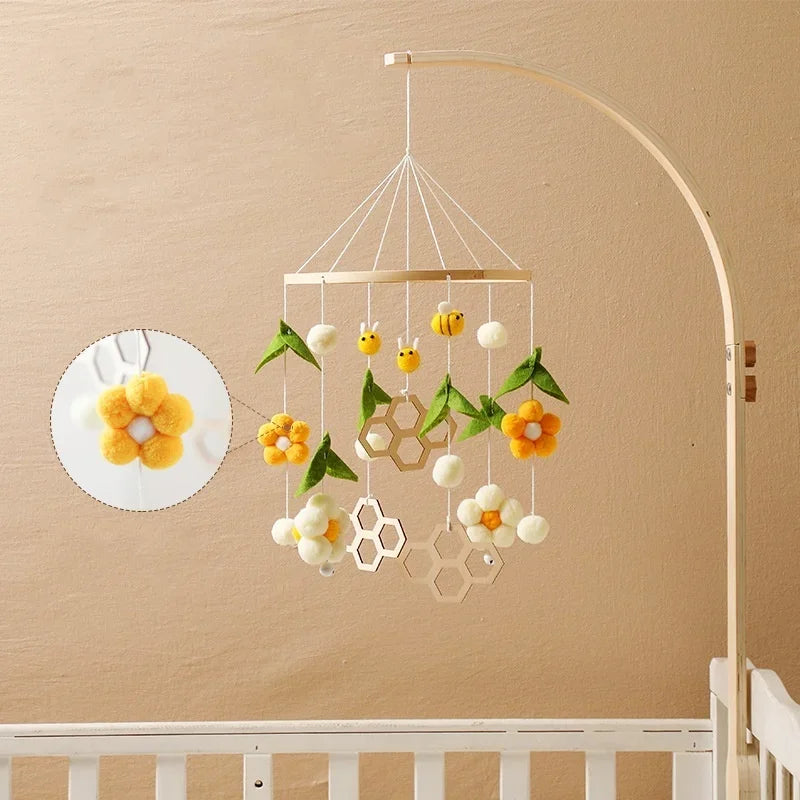 Buzzing Bees Baby Crib Mobile