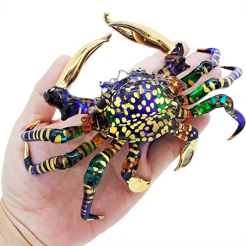 Martinique Art Glass Crab