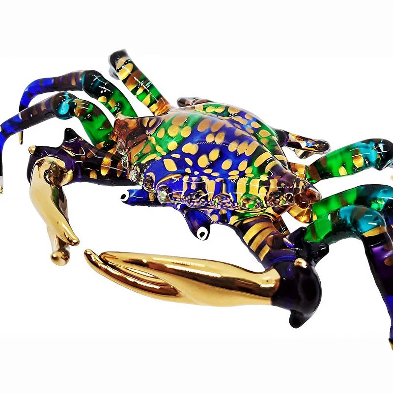 Martinique Art Glass Crab