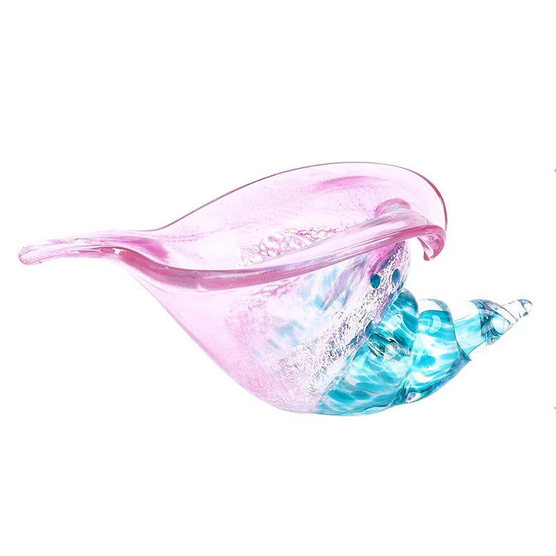 Marathon Hand Blown Glass Conch