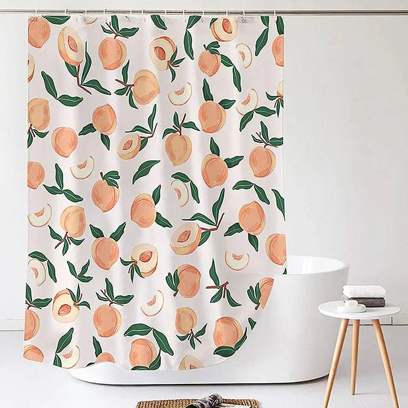 Peaches Shower Curtain