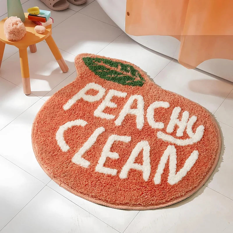 Peachy Clean Bath Mat