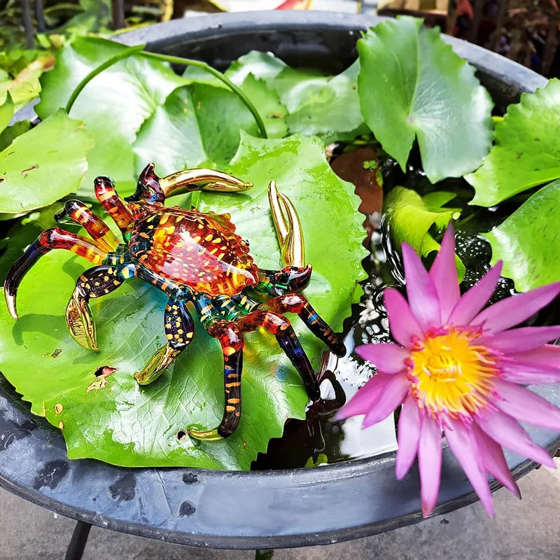 Barbados Art Glass Crab