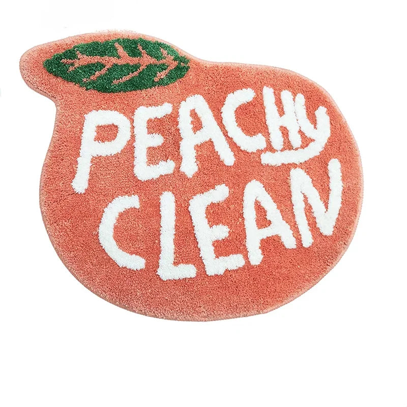 Peachy Clean Bath Mat