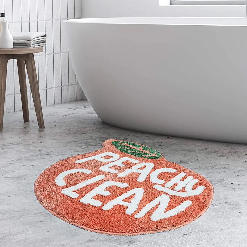 Peachy Clean Bath Mat