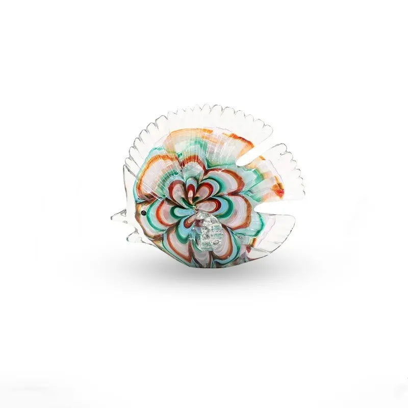 Cozumel Art Glass Butterflyfish