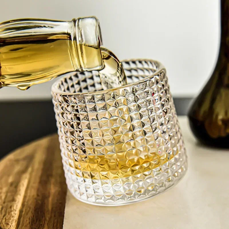 Viskar Rotating Whiskey Glass Collection