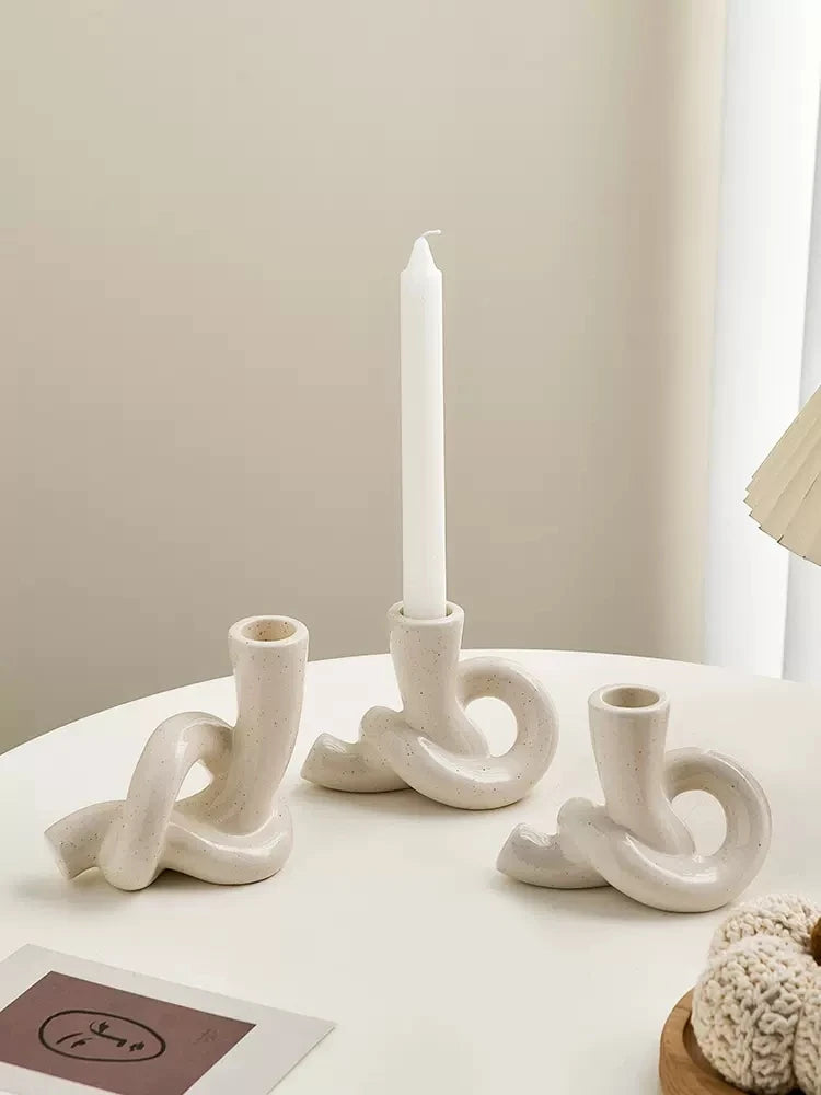 Entwined Essence Taper Candle Holder