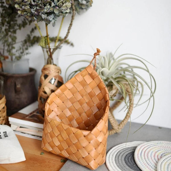 Hanging Woven Basket