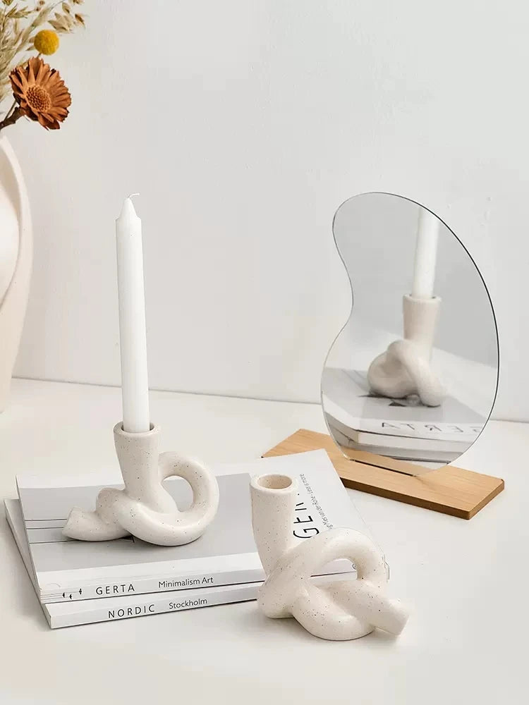 Entwined Essence Taper Candle Holder