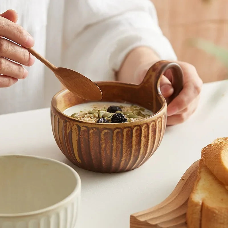 Rustic Oversized Mug