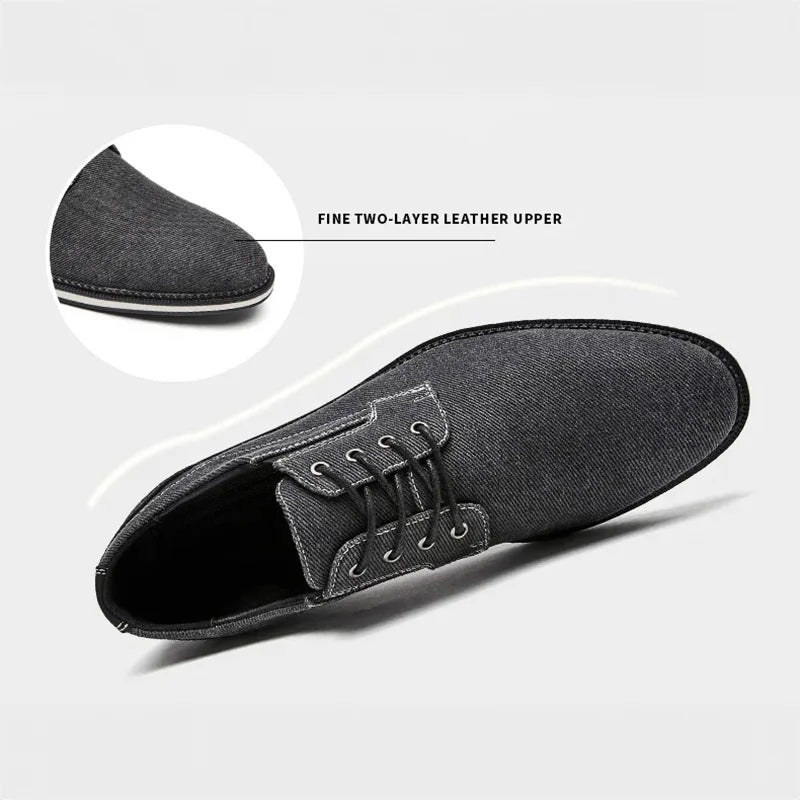 Forged Canvas Dress Shoe