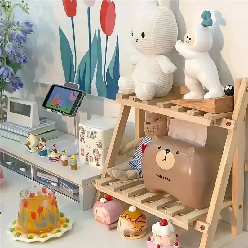 Farm Works 2-Tier Wood Plant Stand