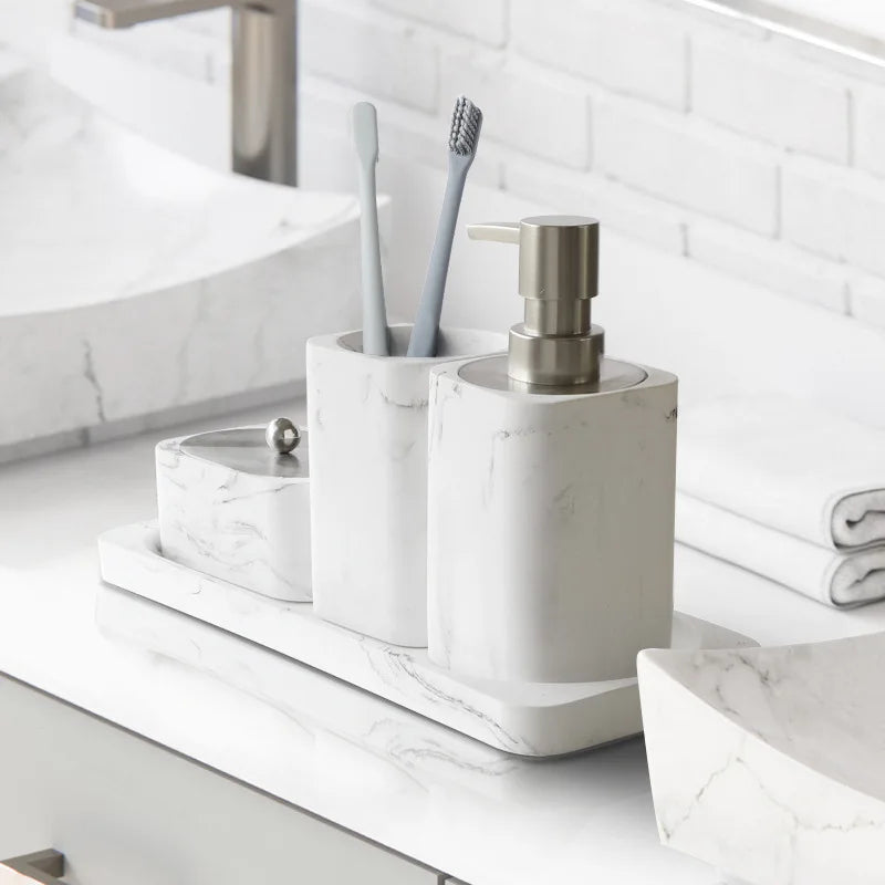 Clara 4-Piece Bathroom Set