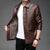 Cordon Leather Jacket