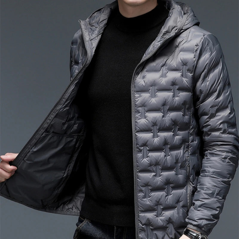 Men's Puffer Hooded Jacket