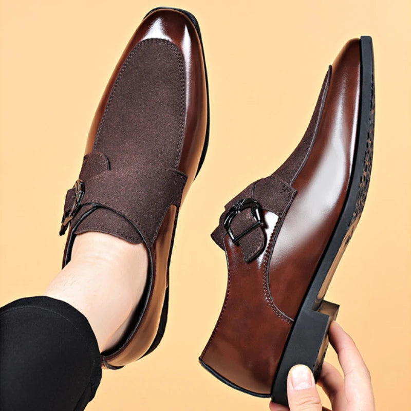 Santo Suede Monkstrap Loafer