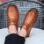 Genuine Leather Deck Loafers