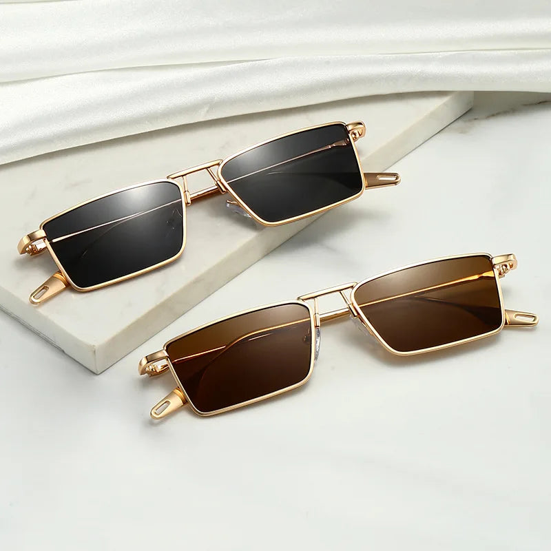 Pantheon Gold-Trimmed Sunglasses