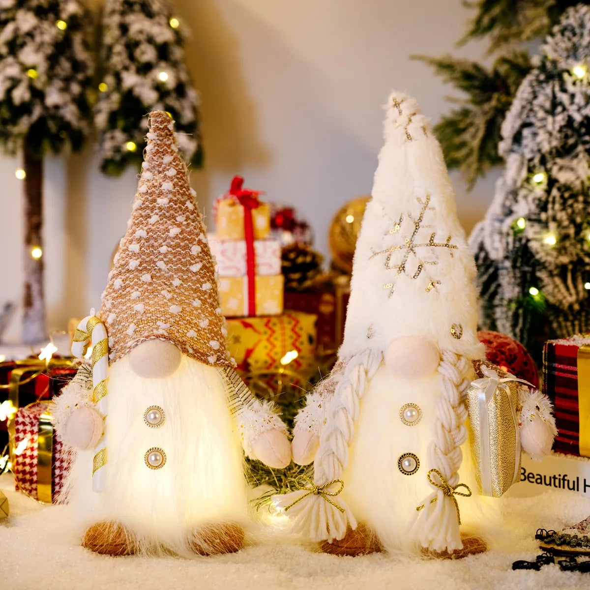 TwinkleBeard LED Gnome - Set of 5