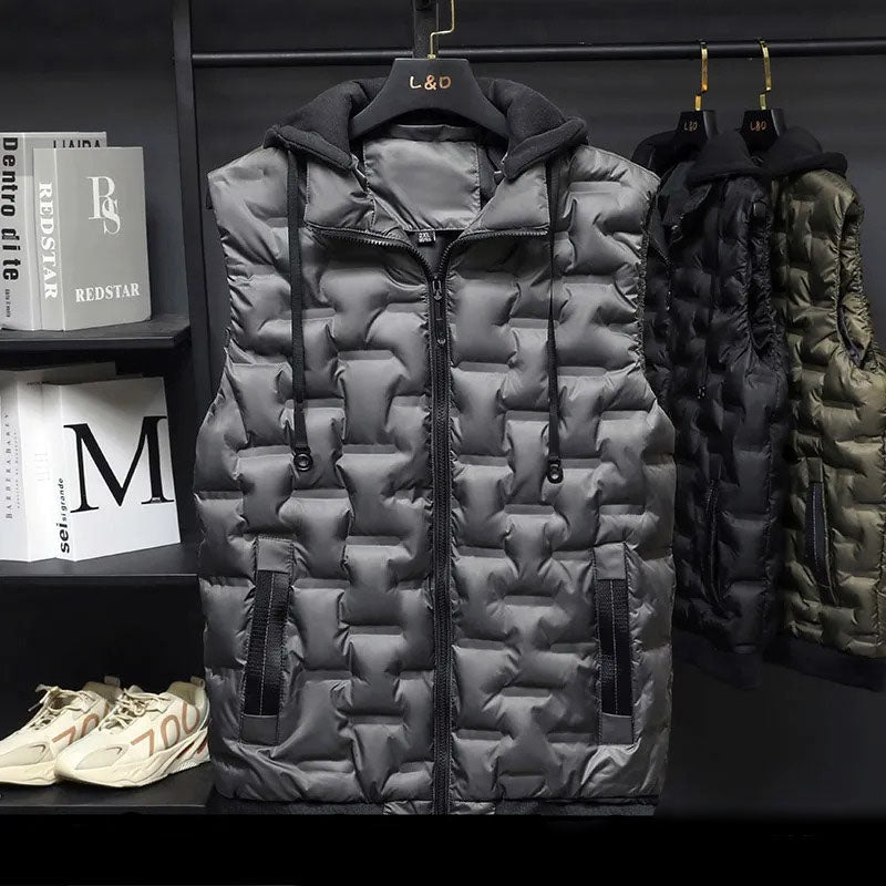 Snowfall Hooded Puffer Vest