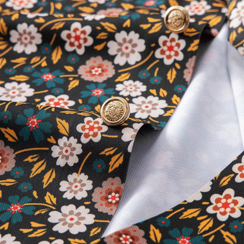 Andrei Fiori Moloka Collection - Long Sleeve Button-Up Shirt