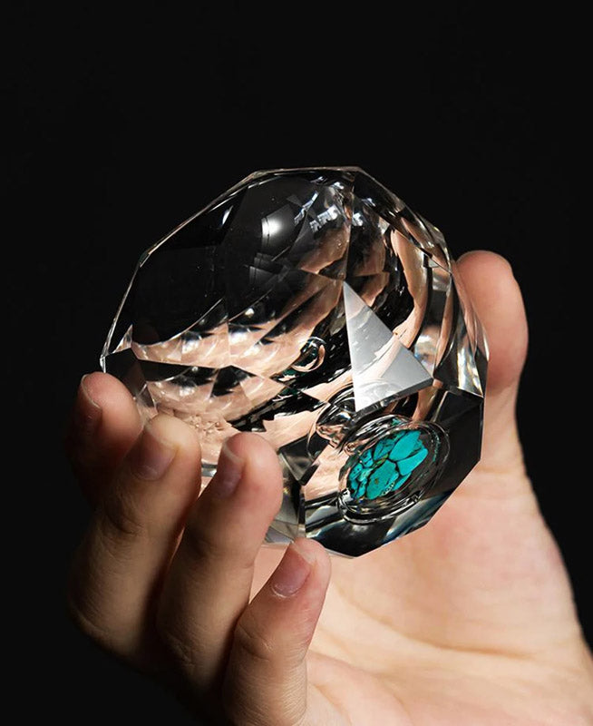 Diamond Cut Crystal Shot Glass