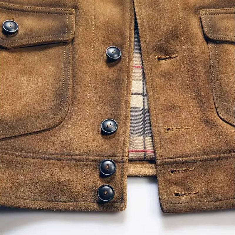 Durango Jacket with Leather Collar