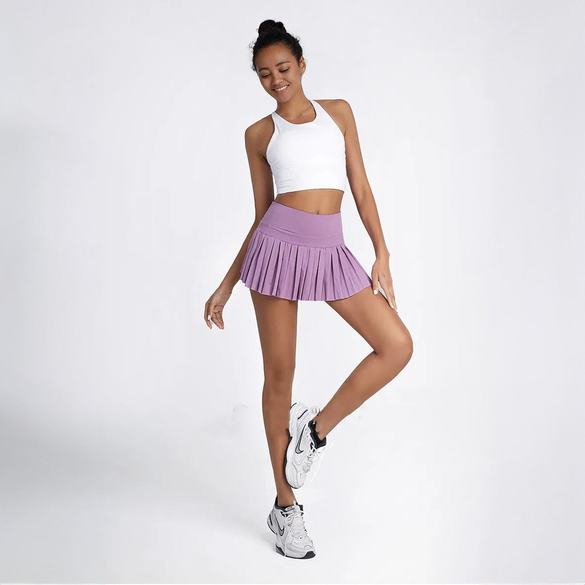 Advantage High-Rise Pleated Tennis Skirt