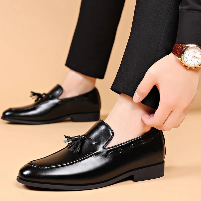 Bruce Leather Tassel Loafer