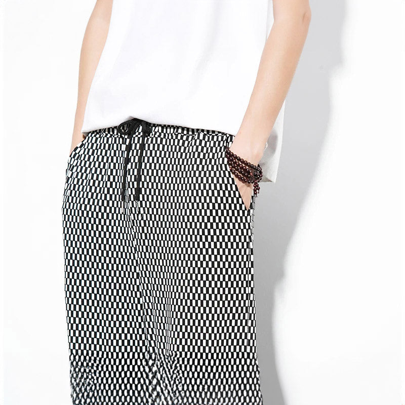 Woodley Checkered Relaxed Fit Jogger