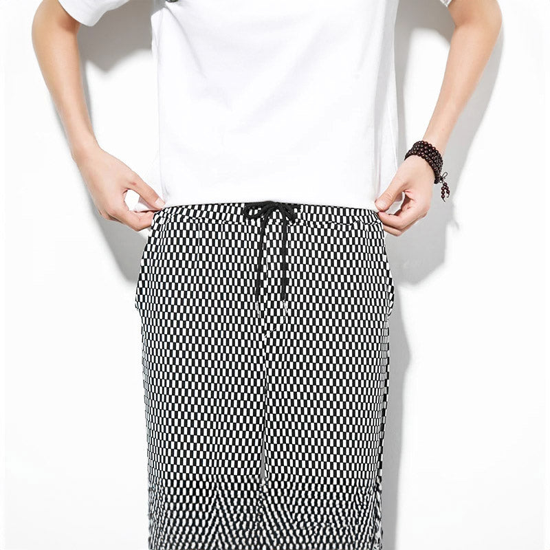 Woodley Checkered Relaxed Fit Jogger