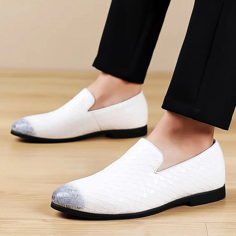 Paulo Woven Leather Loafer