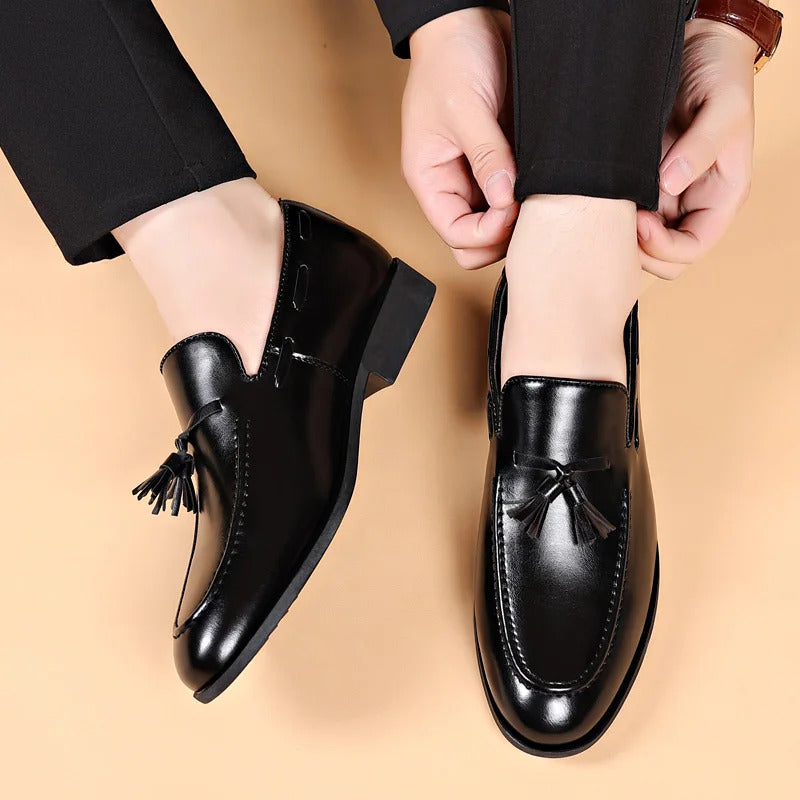 Bruce Leather Tassel Loafer