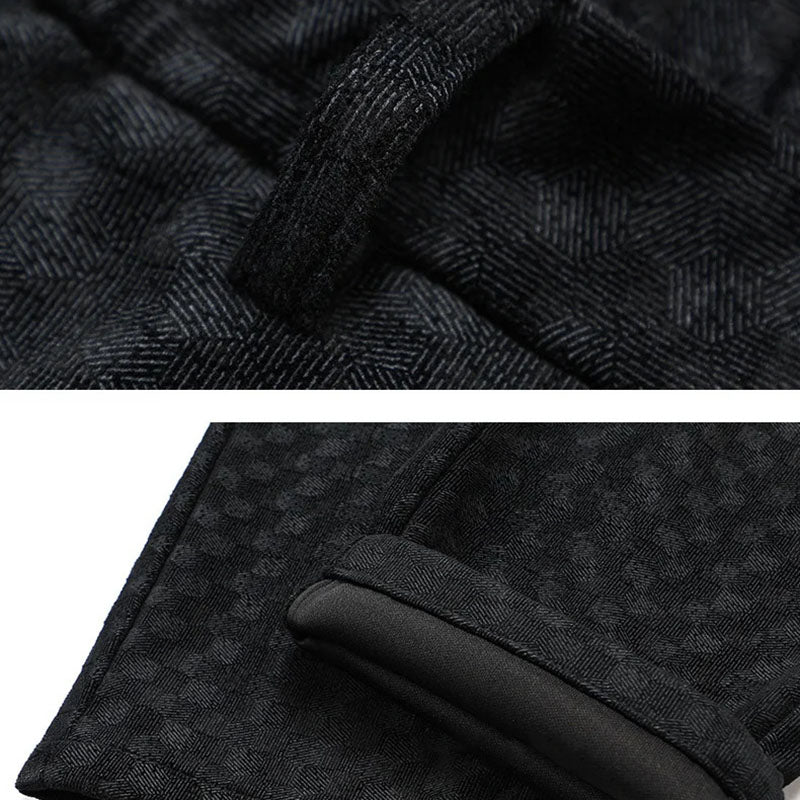 Dean Plaid Corduroy Stretch Pant