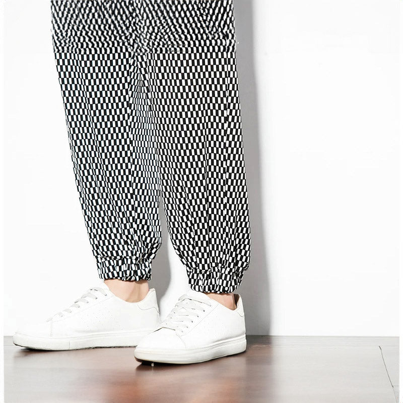 Woodley Checkered Relaxed Fit Jogger