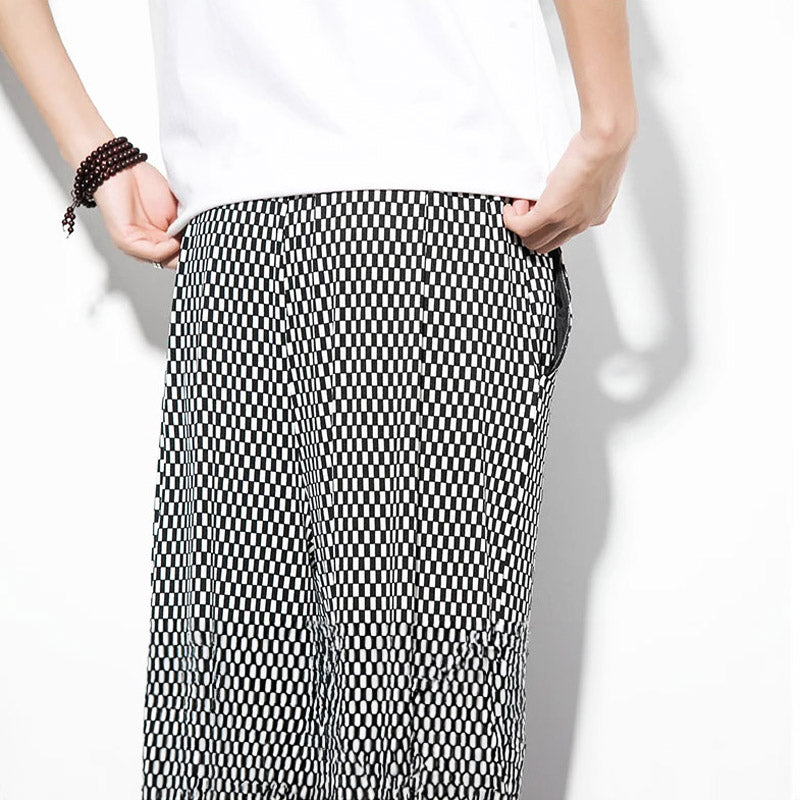 Woodley Checkered Relaxed Fit Jogger