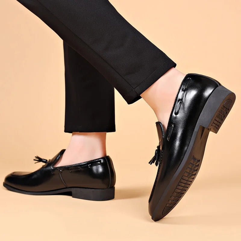 Bruce Leather Tassel Loafer