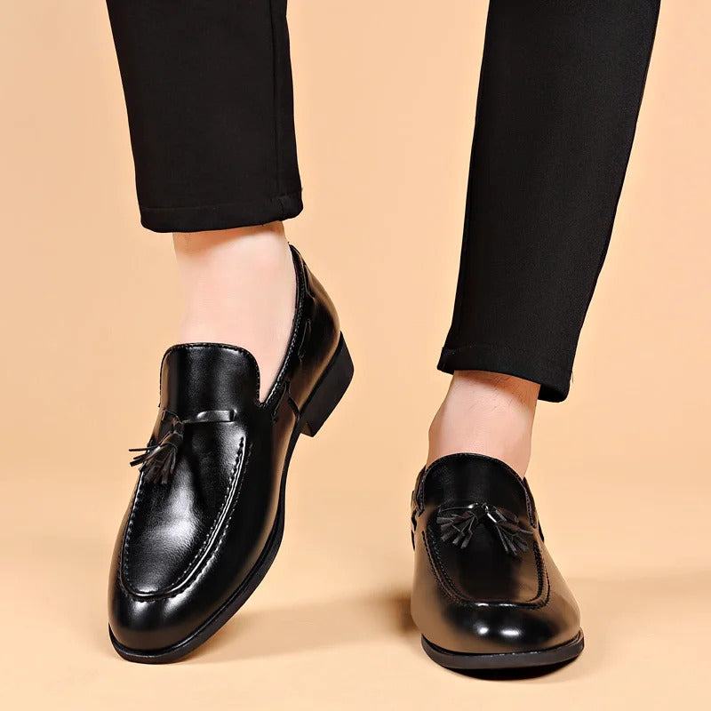 Bruce Leather Tassel Loafer