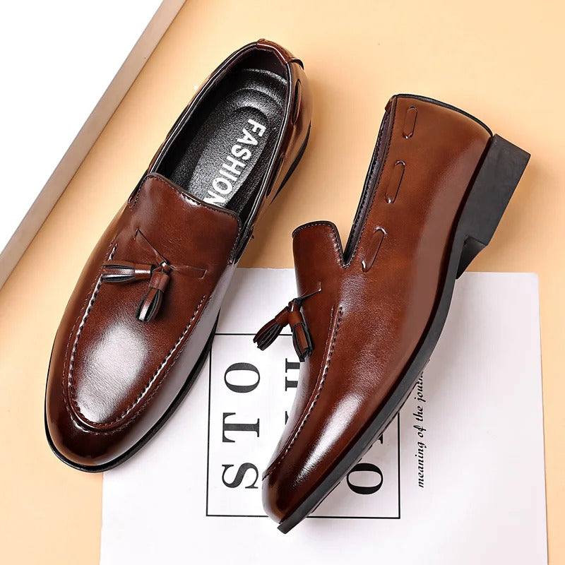 Bruce Leather Tassel Loafer