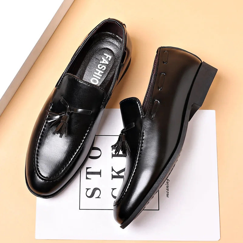 Bruce Leather Tassel Loafer