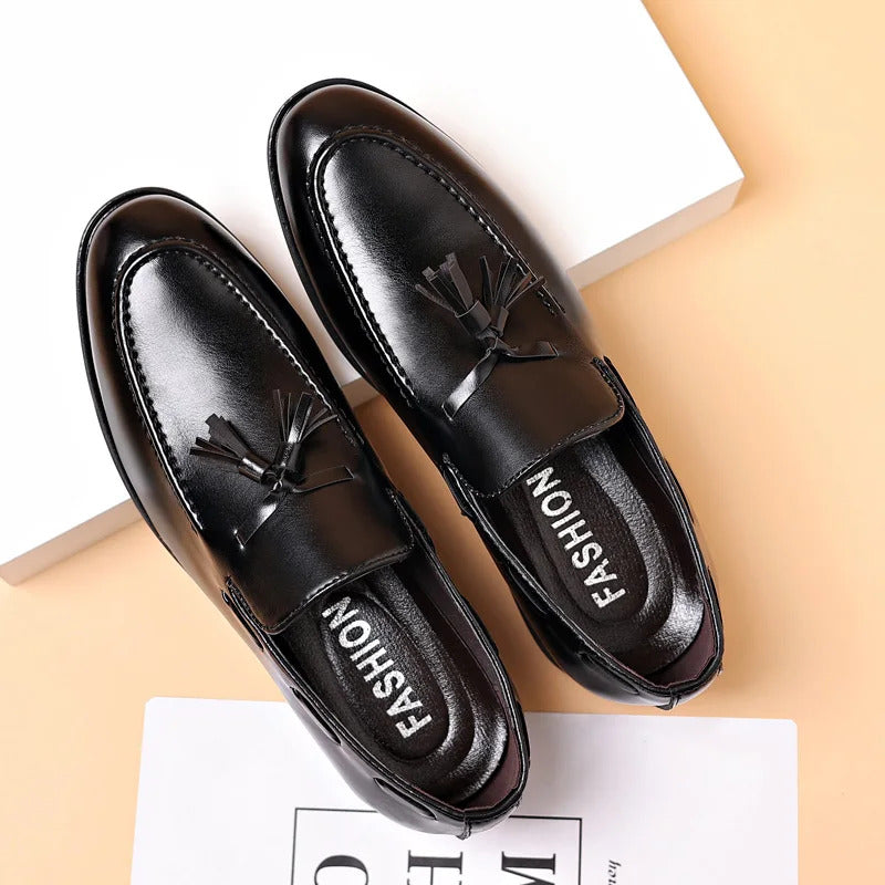 Bruce Leather Tassel Loafer