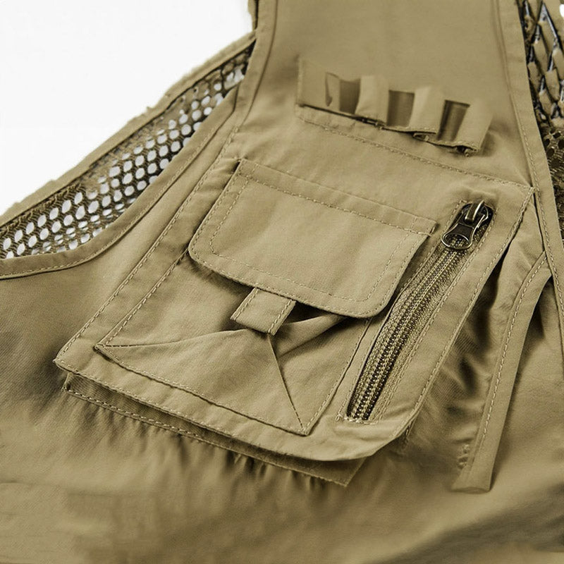 River Rapids Mesh Fishing Vest