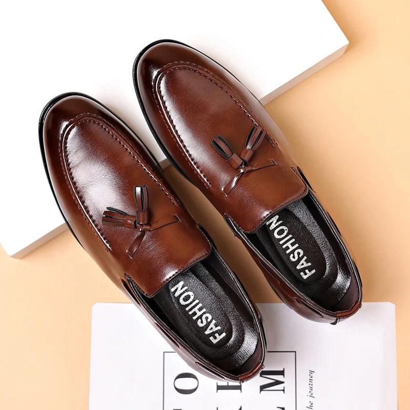 Bruce Leather Tassel Loafer