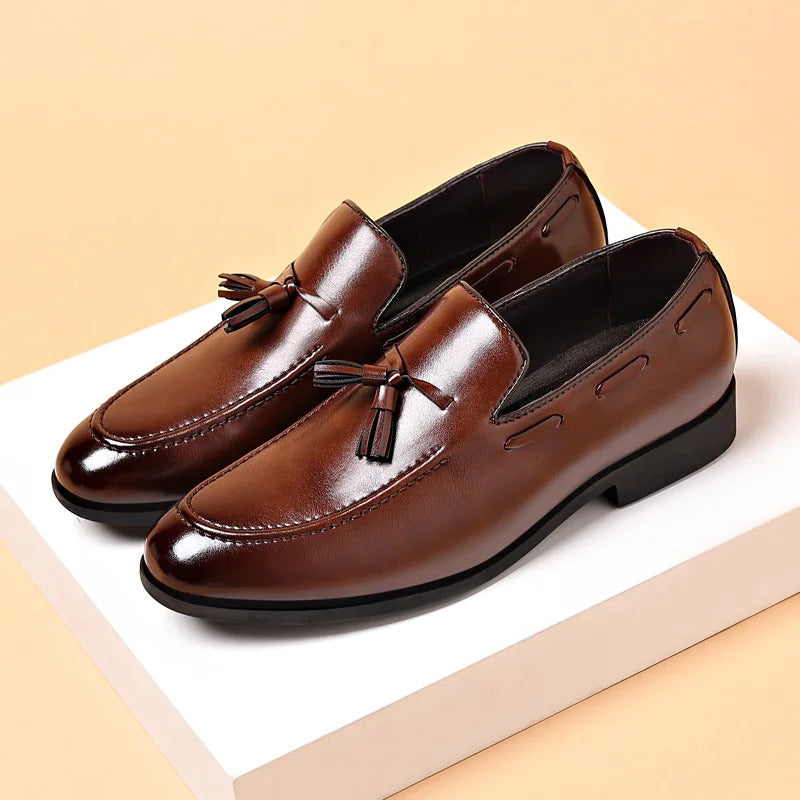 Bruce Leather Tassel Loafer