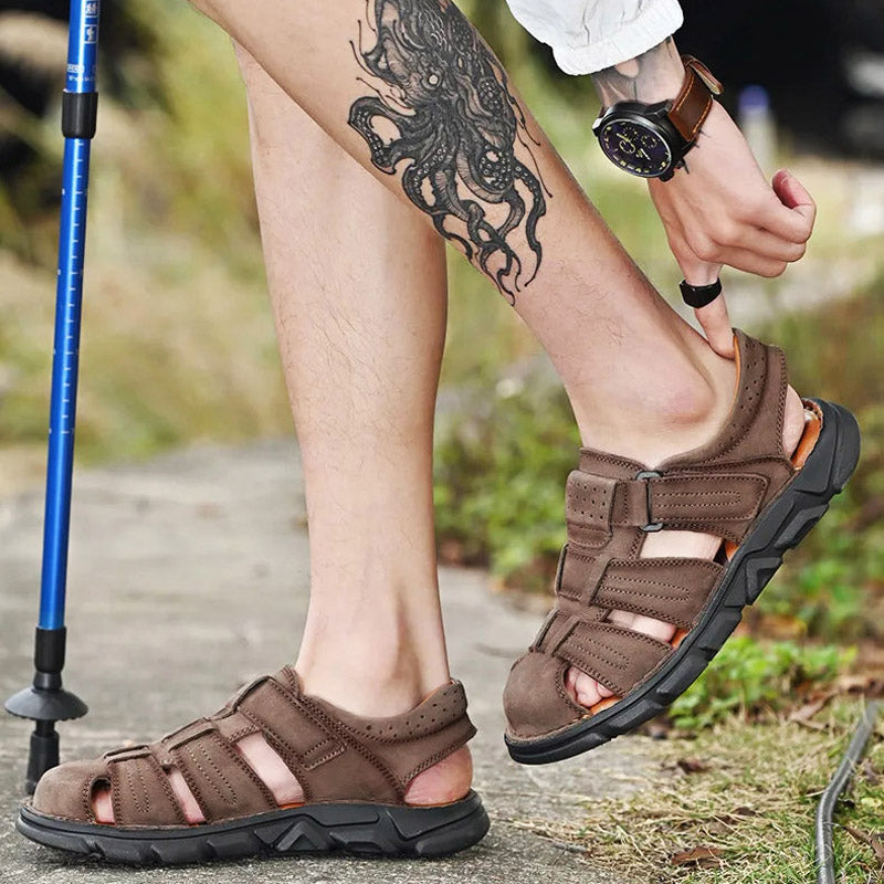Abraham Genuine Leather Sandal