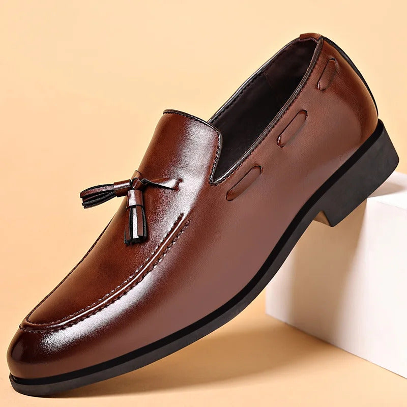 Bruce Leather Tassel Loafer