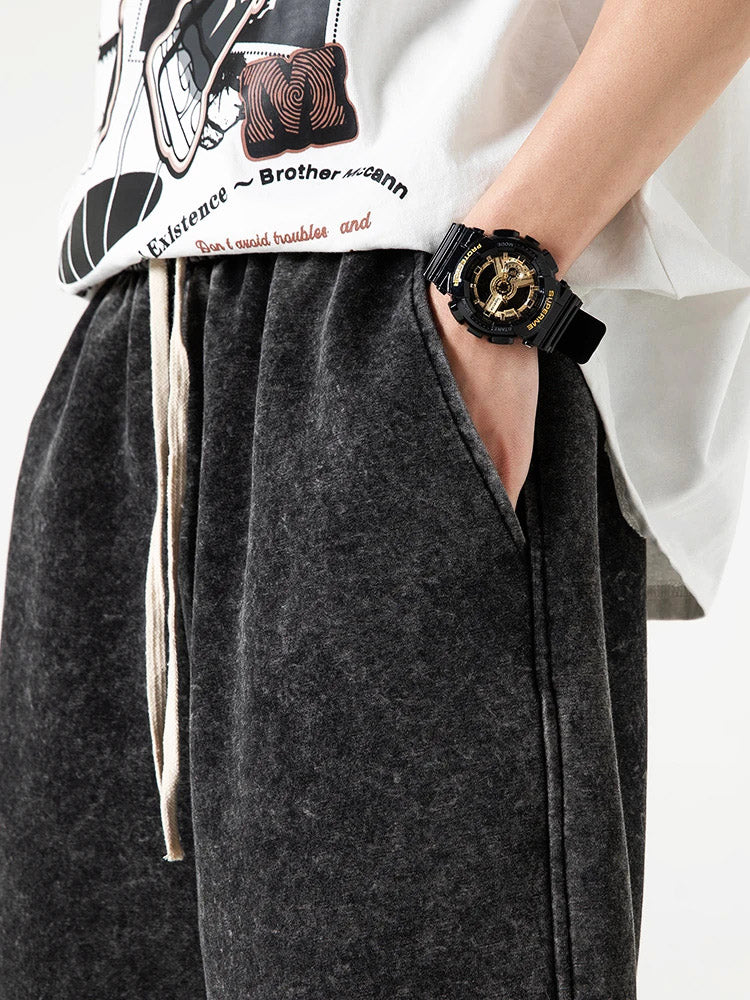 Heavy Jersey Garment Dye Shorts