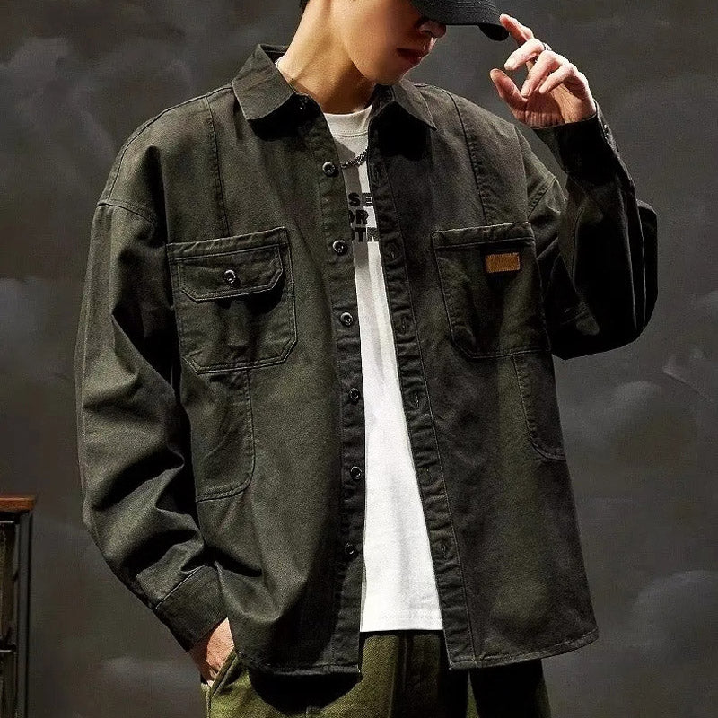 Forge Long Sleeve Cotton Work Shirt